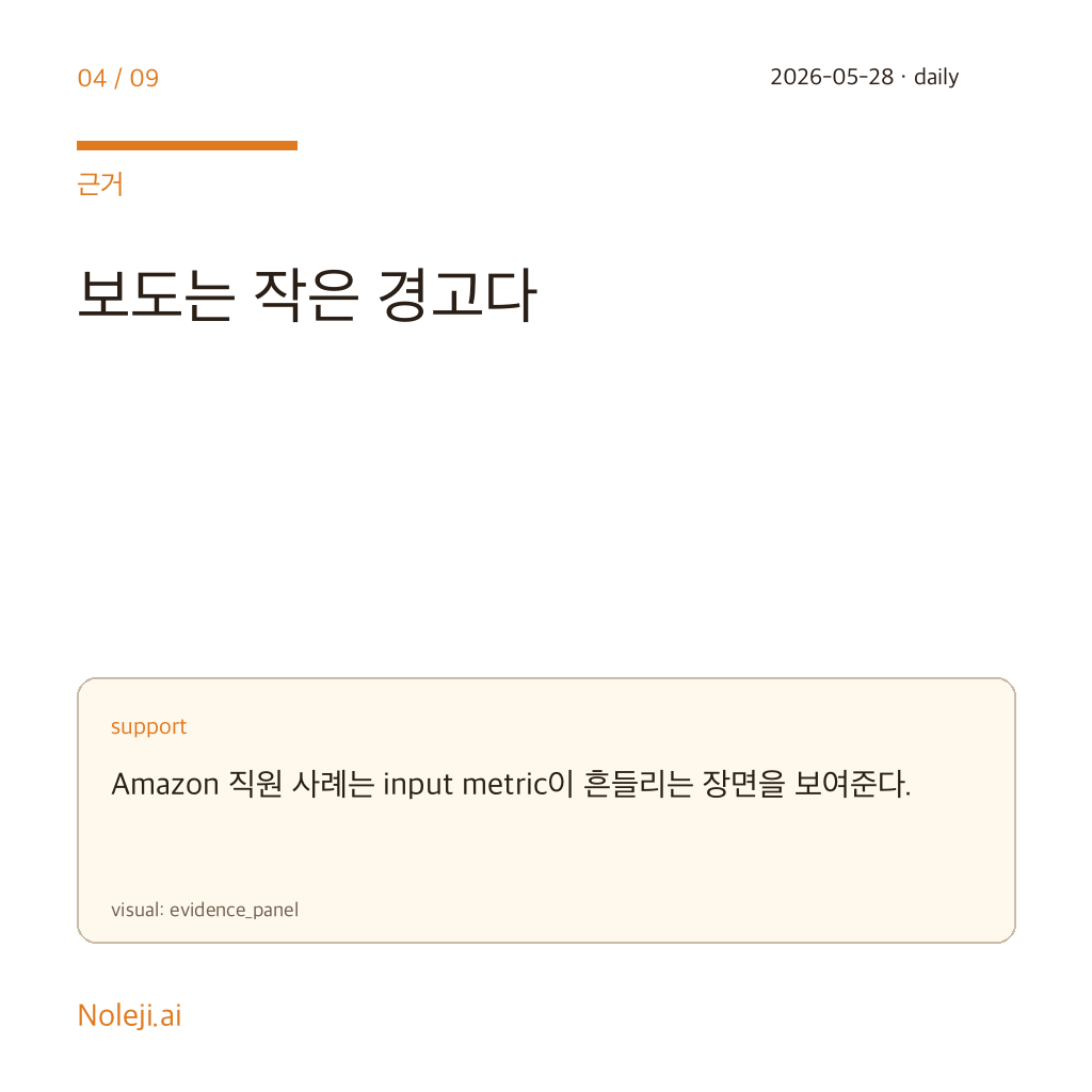 카드 4: AI를 쓰는 시늉이 일이 되는 시대 — 토큰 부풀리기라는 신호